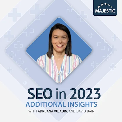 Adrijana Vujadin 2023 podcast cover with logo