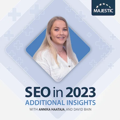 Annika Haataja 2023 Additional Insights podcast cover with logo