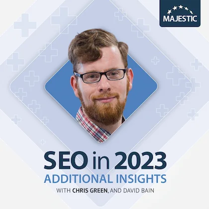 Chris Green 2023 podcast cover with logo