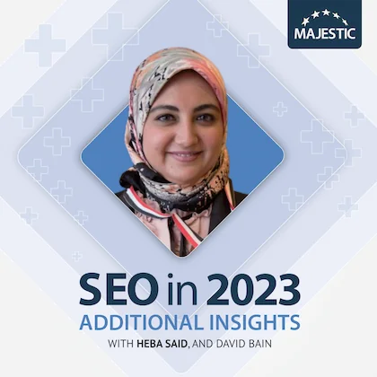 Heba Said 2023 podcast cover with logo