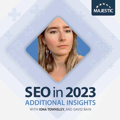 Iona Townsley 2023 Additional Insights podcast cover with logo
