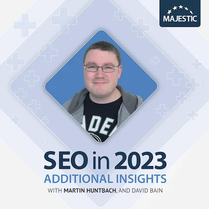 Martin Huntbach 2023 podcast cover with logo