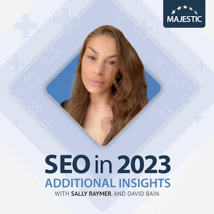 Sally Raymer 2023 podcast cover with logo