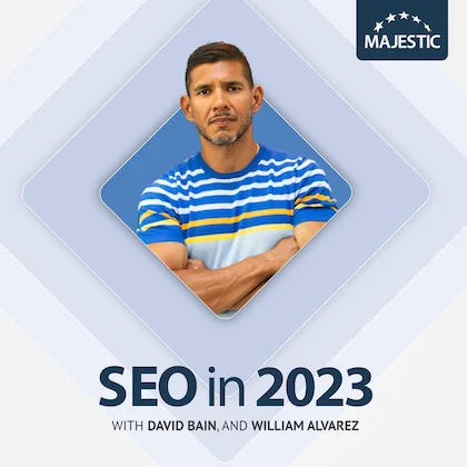 William &Aacute;lvarez 2023 podcast cover with logo