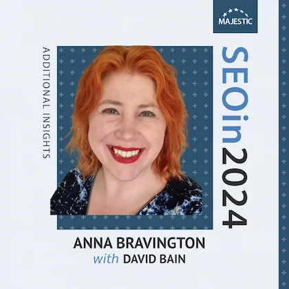 Anna Bravington 2024 podcast cover with logo