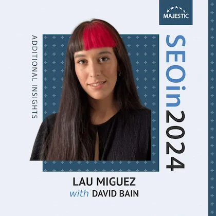 Lau Miguez 2024 Additional Insights podcast cover with logo