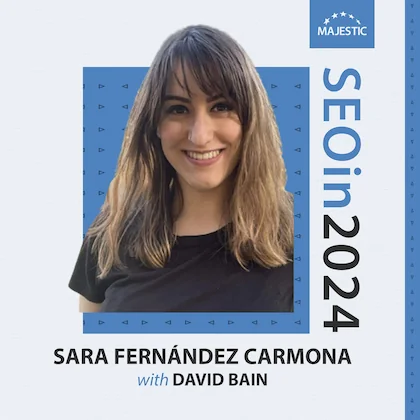 Sara Fern&aacute;ndez Carmona 2024 podcast cover with logo