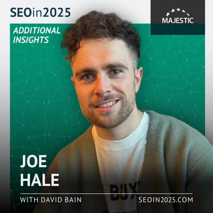Joe Hale 2025 Additional Insights podcast cover with logo
