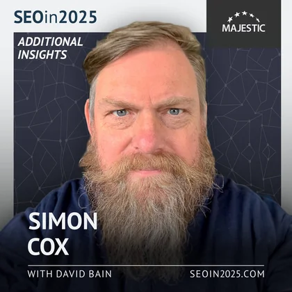 Simon Cox 2025 Additional Insights podcast cover with logo